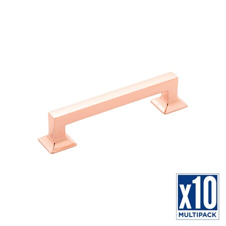 Hickory Hardware Pull 5-1/16 Inch (128mm) Center to Center, 10PK P3012-CP-10B